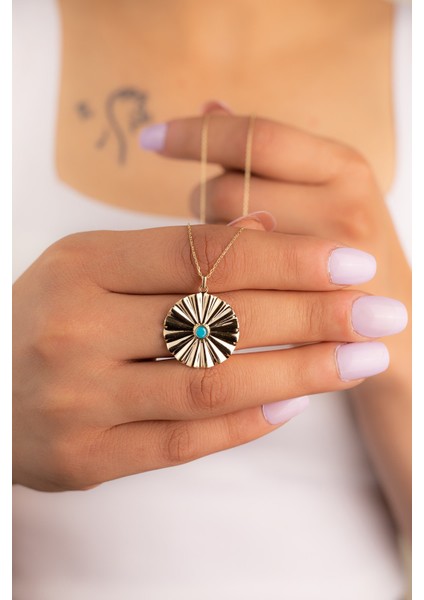 Altın Nostaljik Plaka Kolye modelleri