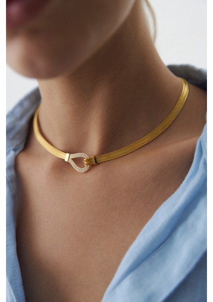 14 Ayar Altın Trabzon Hasır Taşlı Damla Set fiyatları