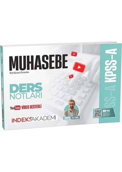 Indeks Akademi Yayıncılık Kpss A Grubu Muhasebe Video Ders Notları - Sinan Öztürk