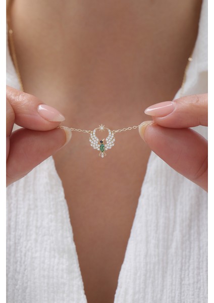 14 Ayar Altın Anka Kuşu Kolye fiyatları