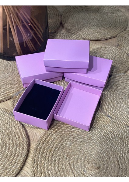 Kolye Yüzük Küpe Kutusu 24LÜ (Montajlı)