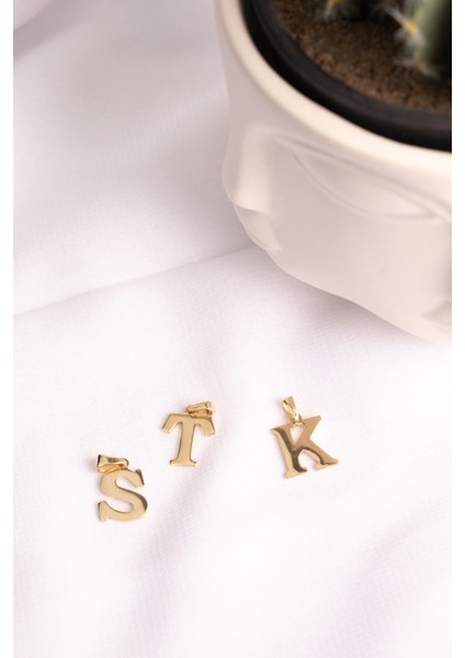 Altın Kolye Uç Harfler