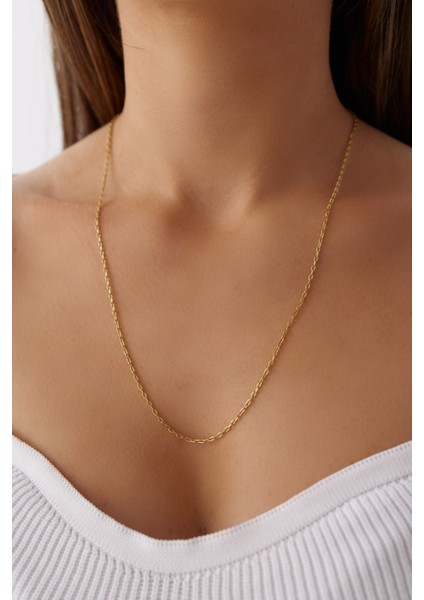 14 Ayar Altın Forse Zincir