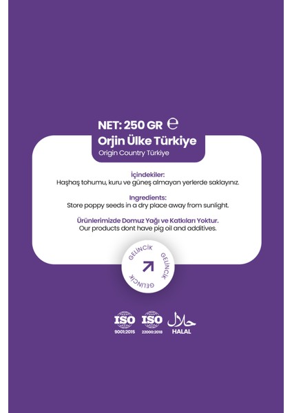 Sarı Haşhaş Tohumu 250 gr fırsatları