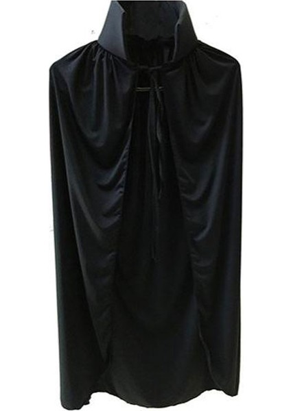 Sİyah Yakalı Pelerin - Vampir Pelerin - Dracula Pelerin 90 cm fırsatları