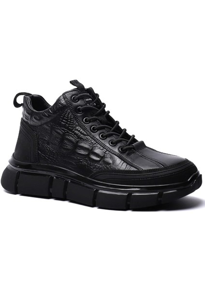 11022503 Siyah Kışlık Erkek Bot