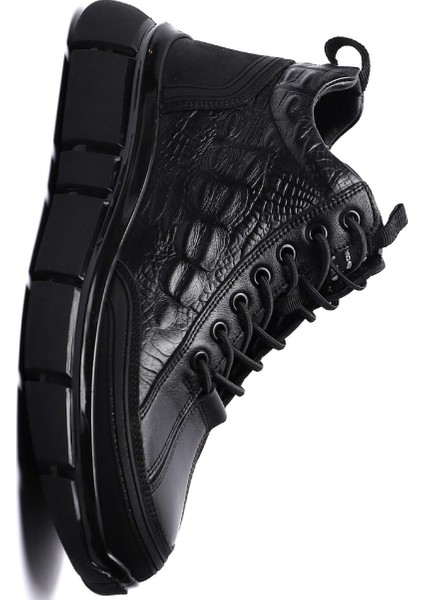 11022503 Siyah Kışlık Erkek Bot modelleri