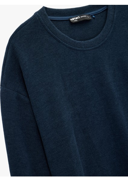 Uzun Kollu Bisiklet Yaka Oversize Sweatshirt modelleri