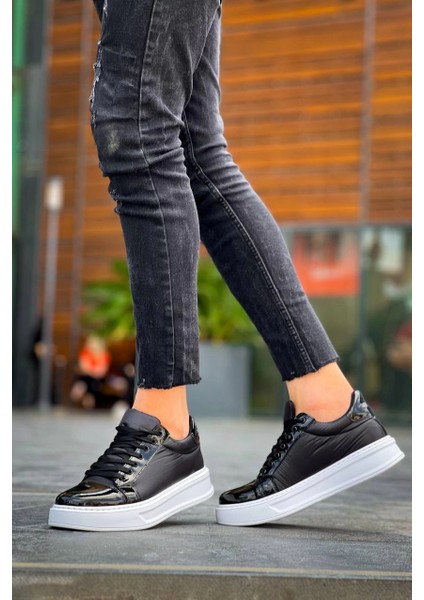 Techmrt KB-X46 Kuback Siyah Rugan Bağcıklı Günlük Erkek Ayakkabı (Numara: 43) fırsatları