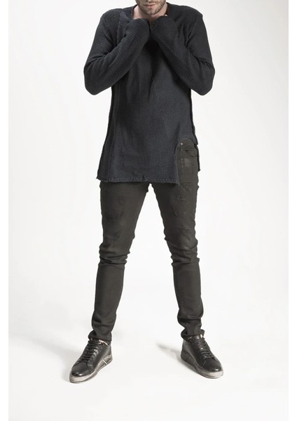 Holymoly Wide Neck Kazak Navy