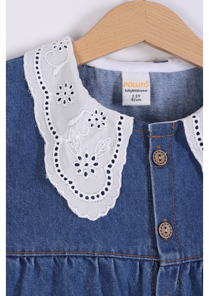 Fisto Yakalı Kot Elbise fiyatları