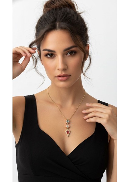 Theory Jewelry3 Monuments Gold Kolye fiyatları