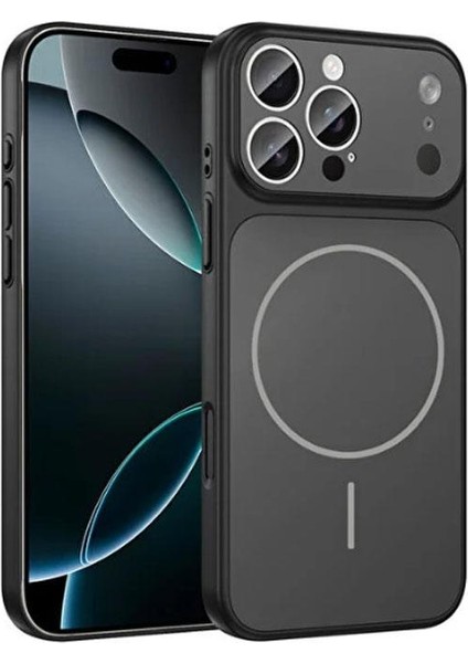 iPhone 16 Pro Max Uyumlu Ag Glass Koruyucu Kılıf (Iphone 17 Pro Max Görünümlü)