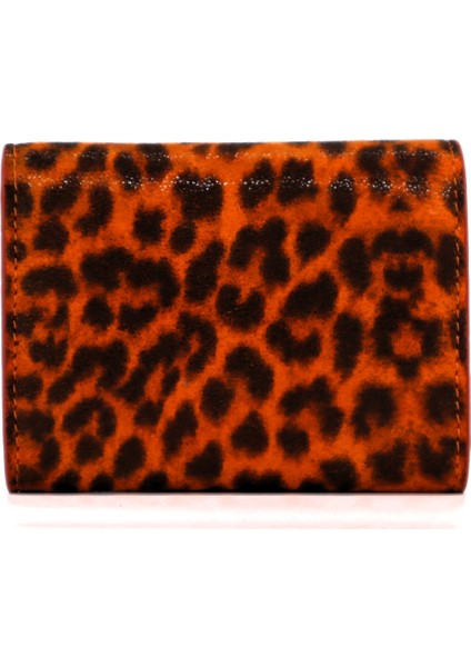 Vico Hakiki Deri Leopar Baskı Süet Cüzdan modelleri