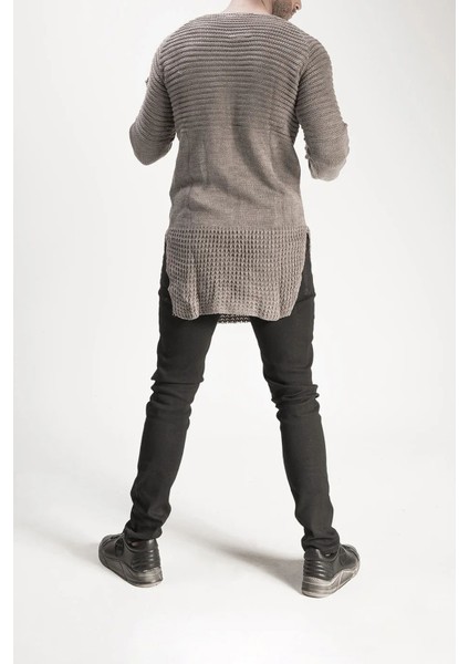 Holymoly Long Knit Kazak Beige modelleri