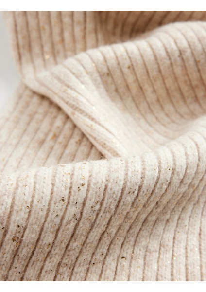 Uzun Triko Dokulu Atkı modelleri