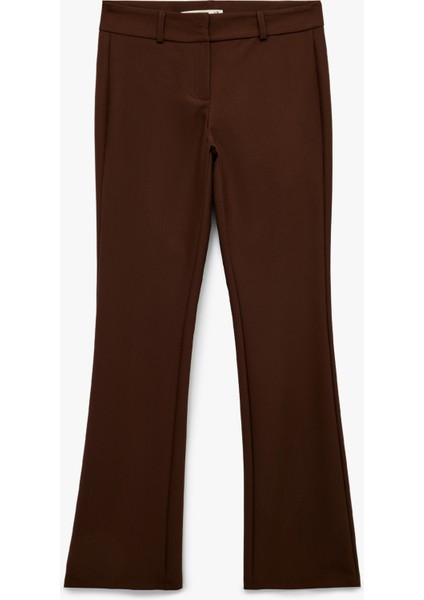 Regular Fit Ispanyol Paça Kumaş Pantolon