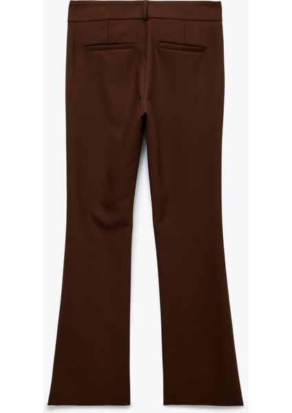 Regular Fit Ispanyol Paça Kumaş Pantolon fiyatları