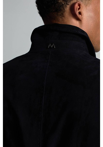 Doğal Süet Lacivert Deri Ceket fırsatları