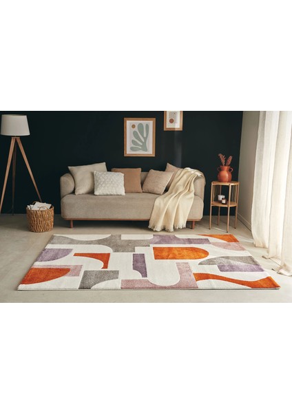 Yumuşak Renkli Oturma Odası Misafir Odası Çocuk Odası Halısı modelleri