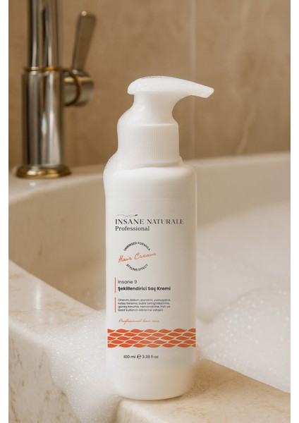 INSANE NATURALE Bukle Belirginleştirici Saç Bakım ve Onarım Kremi (Insane 9), 100ml fiyatları
