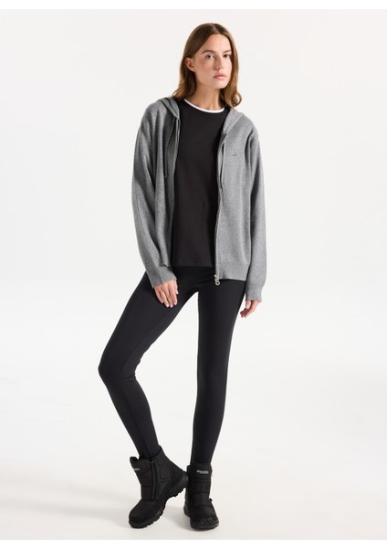Gri Melanj Kadın Hırka J5WL-HRK7181 fiyatları