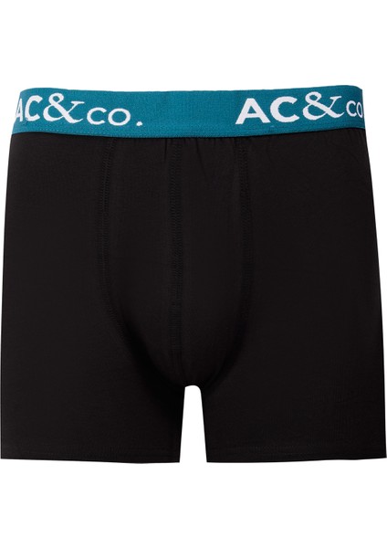 AC&Co / Altınyıldız Classics Erkek Siyah Pamuklu Esnek 3'lü Boxer Paketi indirimleri