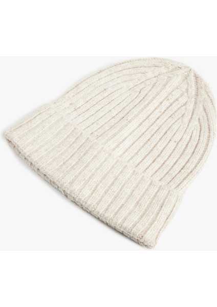 Basic Katlı Yün Karışımlı Örgü Bere fiyatları