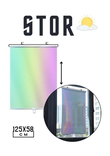 Bfs Stor Perde Reflektiv Manila Design