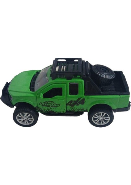 Çek Bırak Metal Arazi Aracı 13 cm - Yeşil (Lisinya) modelleri