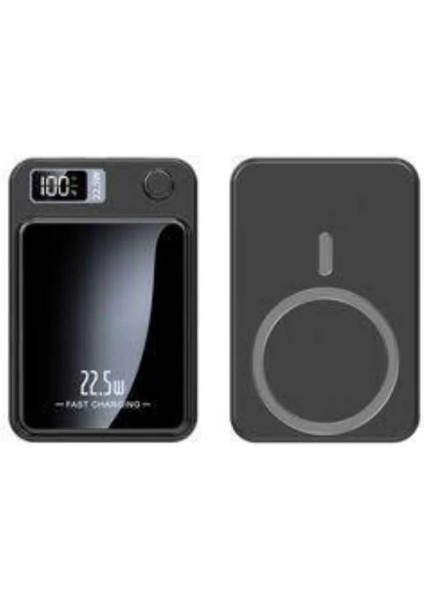 Magsafe Hızlı Şarj 10.000 Mah Wireless Şarj Powerbank Android ve Ios Uyumlu modelleri