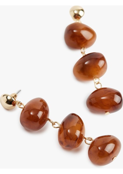 Sallantılı Boncuklu Küpe modelleri