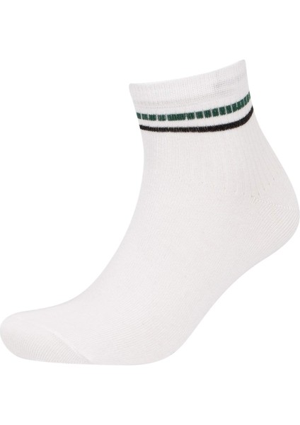 Erkek 5'li Pamuklu Soket Çorap C0167AXNS