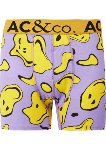AC&Co / Altınyıldız Classics Erkek Karışık Pamuklu Esnek Desenli 3'lü Boxer Paketi indirimleri