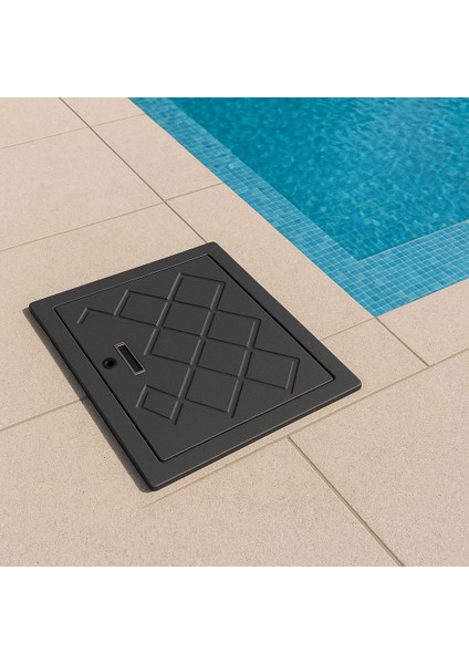 Makina Dairesi Kapağı Havuz Depo Kapağı Fiber Kapak 80CM x 80 cm fırsatları