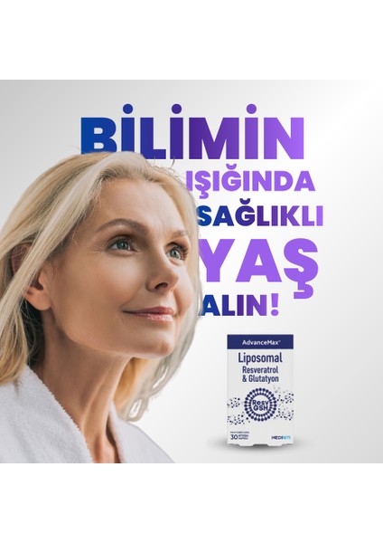 Lipozomal Resveratrol Glutatyon 30 Kapsül