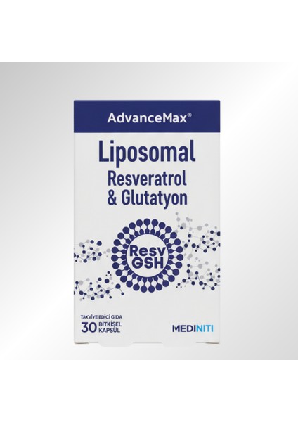 Lipozomal Resveratrol Glutatyon 30 Kapsül