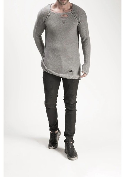 Holymoly Destroyed Look Kazak Grey