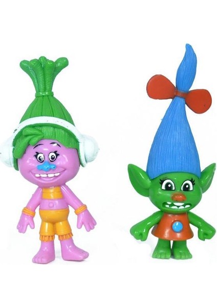 Trolls Yağmur Ormanı Şans Bebekleri 2 Li Figür - TBG256562/YEŞİL-PEMBE (Lisinya) fiyatları