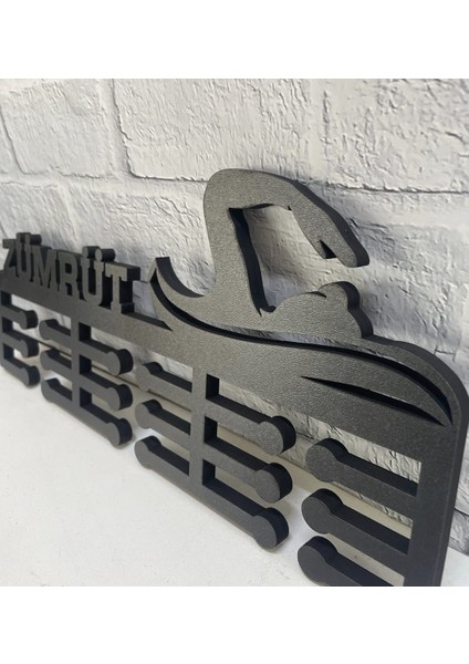 Yüzme Kişiye Özel Madalya Askısı – 10 mm Mdf – Sporcu Askılığı