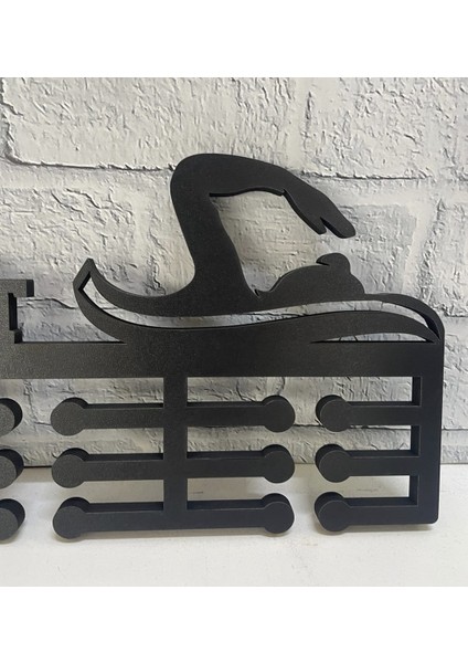 Yüzme Kişiye Özel Madalya Askısı – 10 mm Mdf – Sporcu Askılığı modelleri