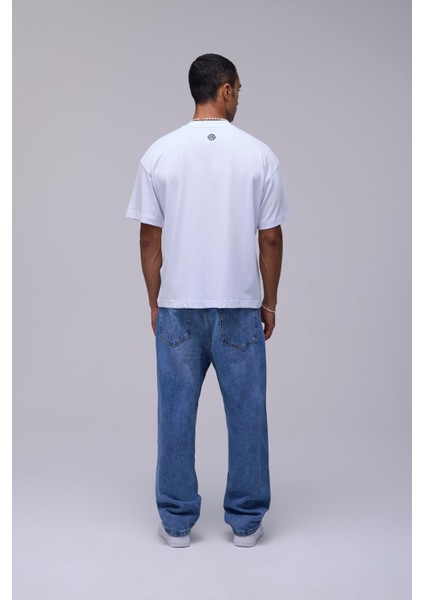Beyaz Basic Oversize Fit Tişört fiyatları