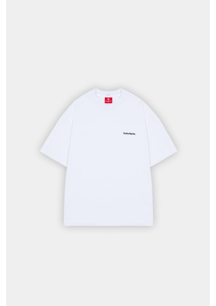 Beyaz Basic Oversize Fit Tişört indirimleri