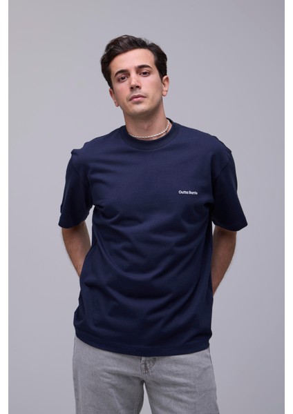 Lacivert Basic Loose Fit Tişört fiyatları