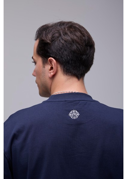 Lacivert Basic Loose Fit Tişört fırsatları