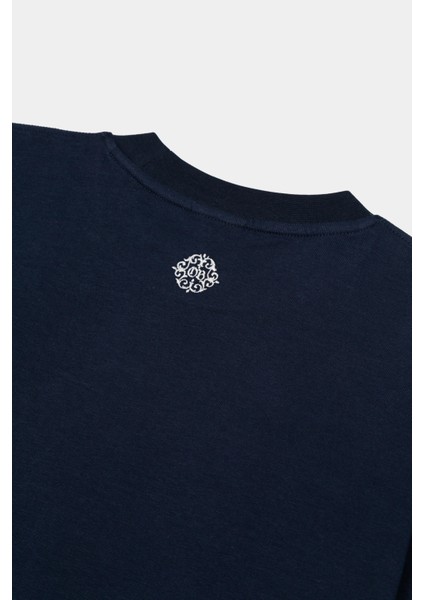 Lacivert Basic Loose Fit Tişört