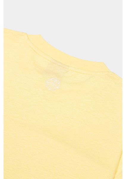 Sarı Basic Oversize Fit Tişört