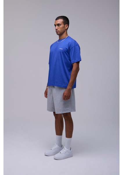 Saks Mavisi Basic Oversize Fit Tişört fırsatları