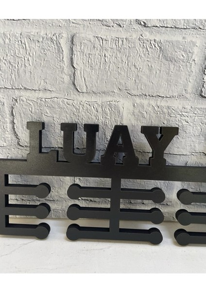 Futbol Kişiye Özel Madalya Askısı – 10 mm Siyah Mdf – Sporcu Isimli Askılık indirimleri