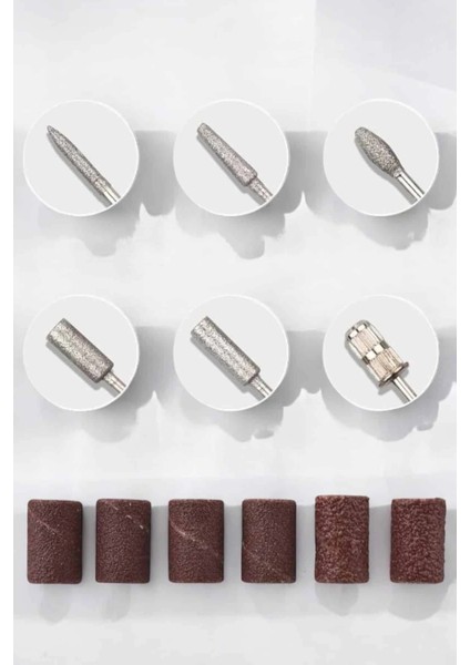 Protez Tırnak Manikür ve Pedikür Seti Elektrikli modelleri